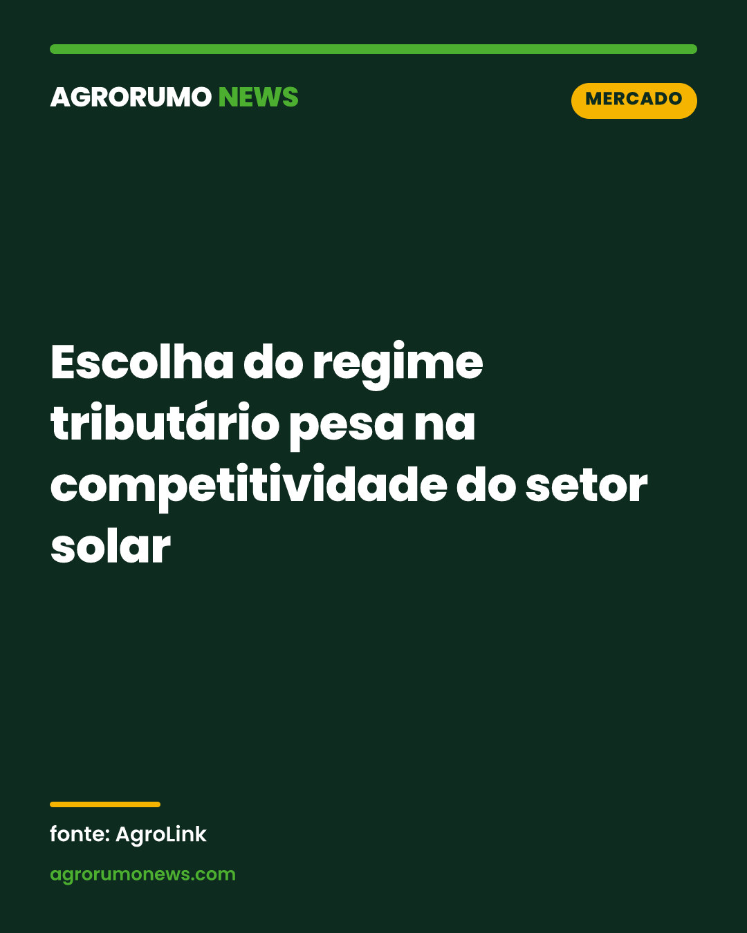 Escolha do regime tributário pesa na competitividade do setor solar