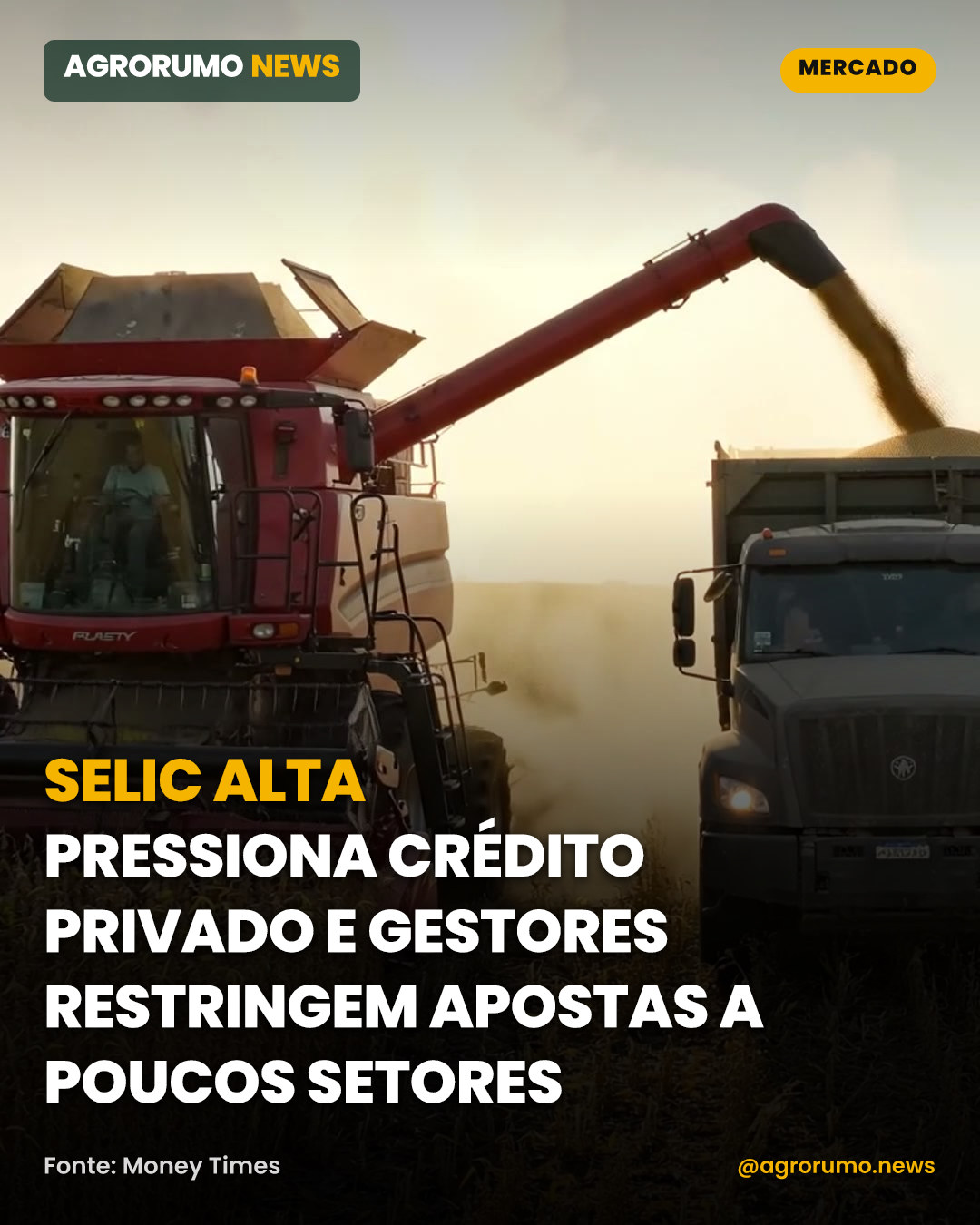 Selic alta pressiona crédito privado e gestores restringem apostas a poucos setores