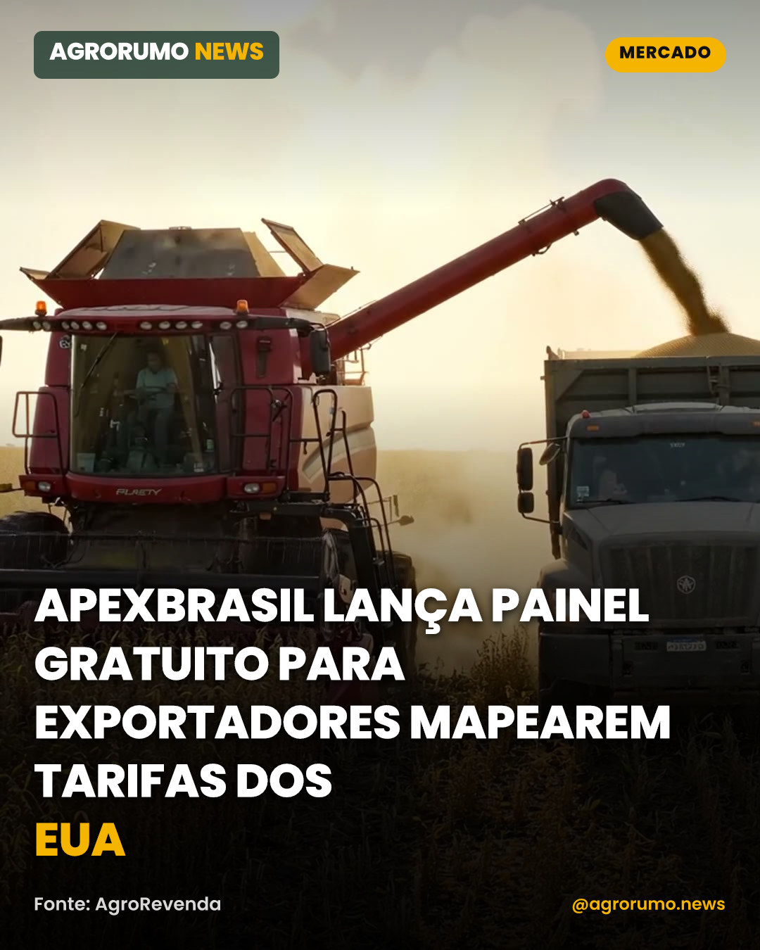 ApexBrasil lança painel gratuito para exportadores mapearem tarifas dos EUA