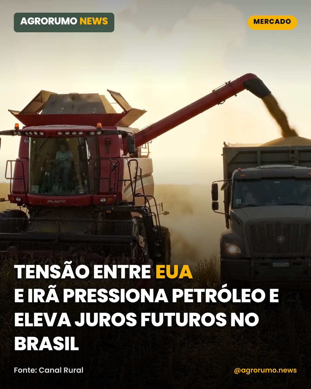 Tensão entre EUA e Irã pressiona petróleo e eleva juros futuros no Brasil
