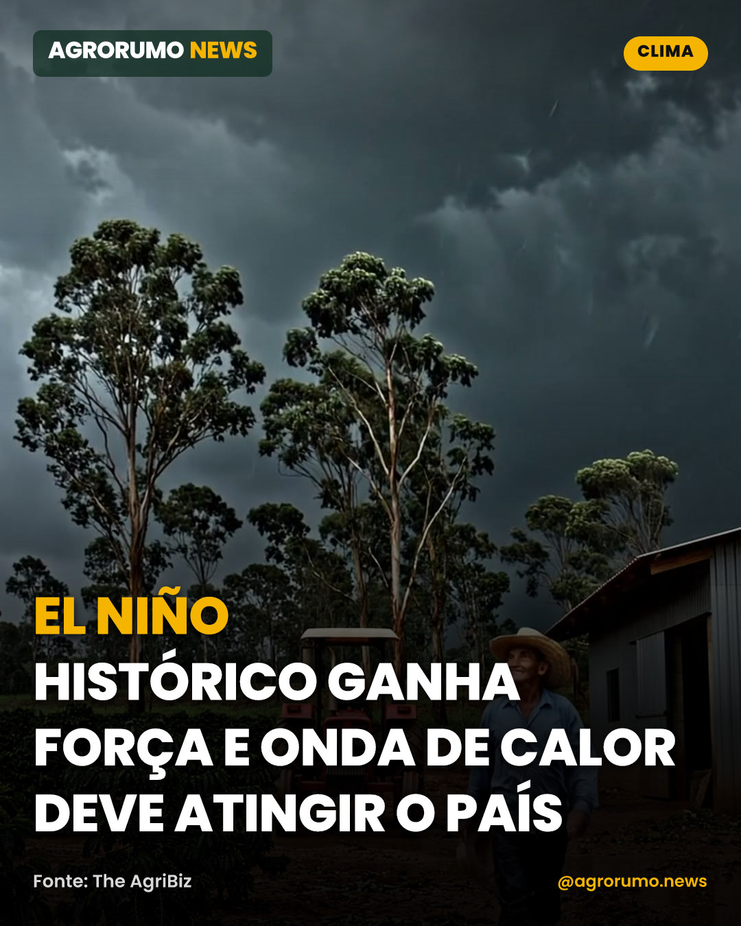 El Niño histórico ganha força e onda de calor deve atingir o país
