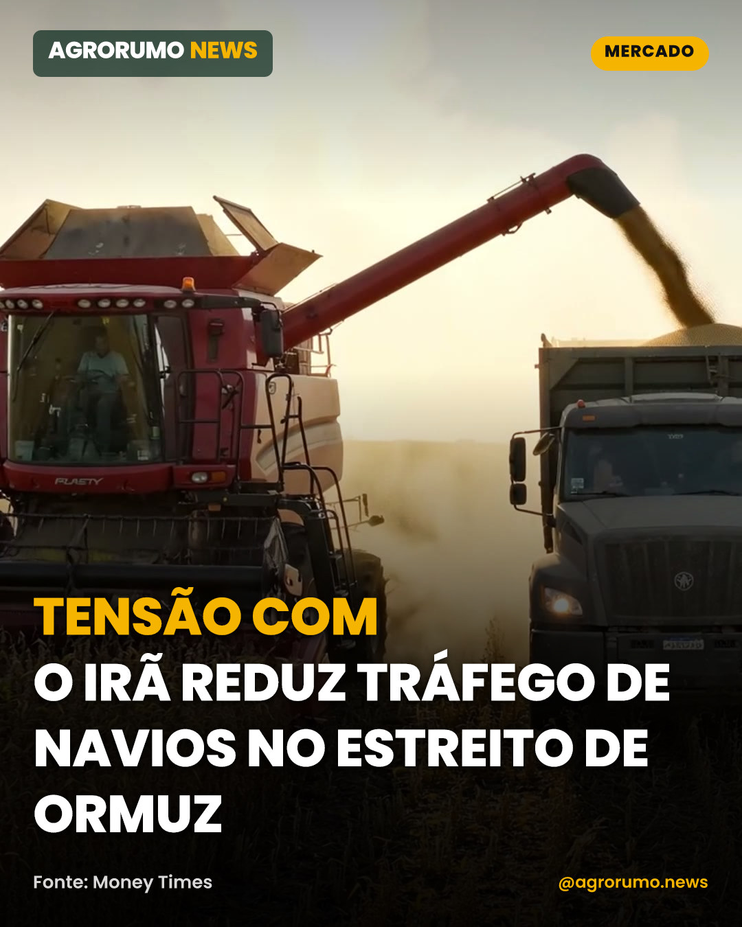 Tensão com o Irã reduz tráfego de navios no Estreito de Ormuz