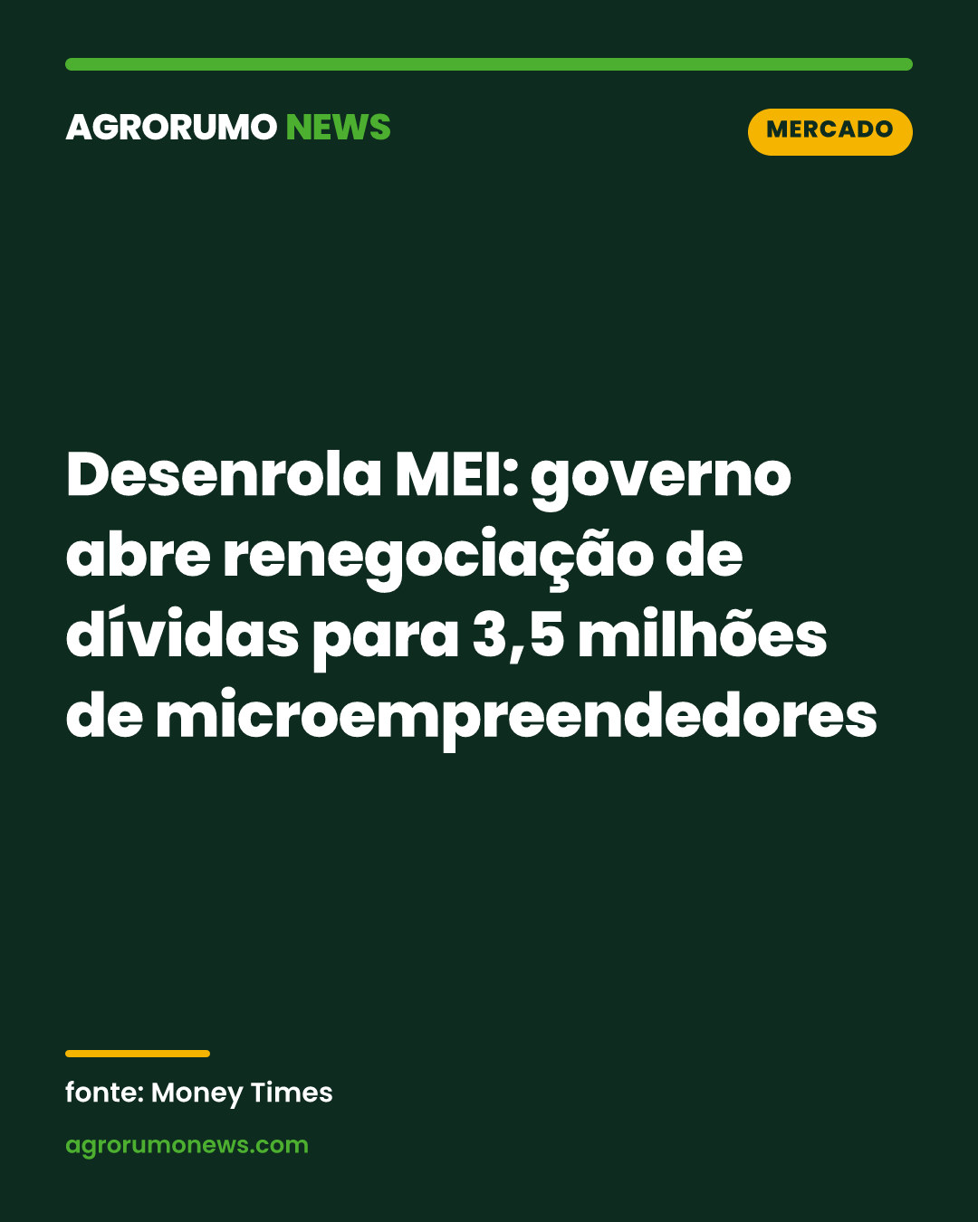 Desenrola MEI: governo abre renegociação de dívidas para 3,5 milhões de microempreendedores