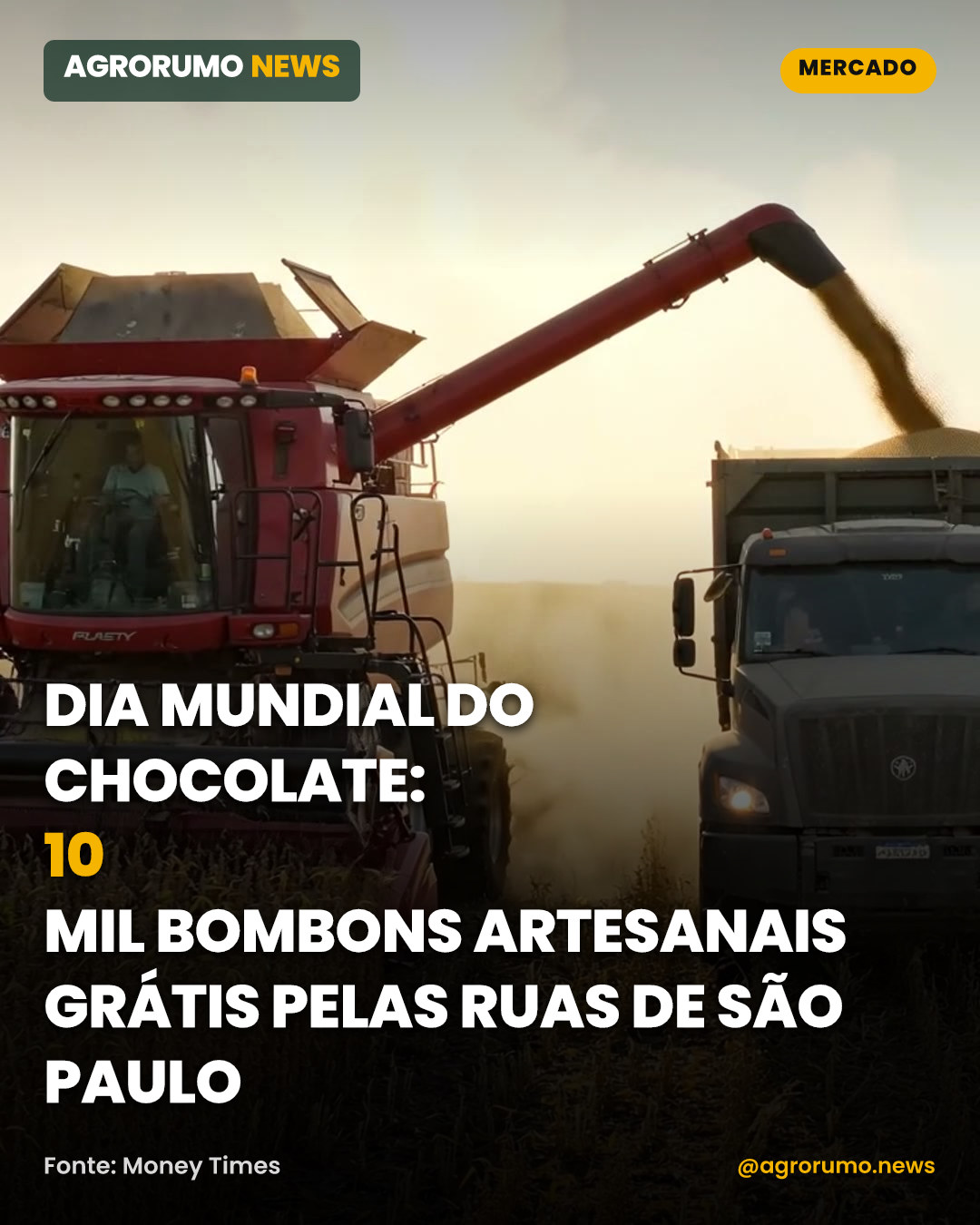 Dia Mundial do Chocolate: 10 mil bombons artesanais grátis pelas ruas de São Paulo