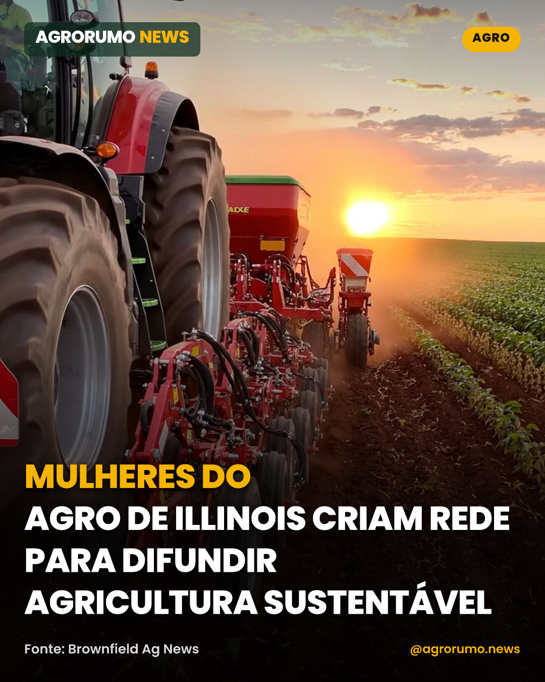 Mulheres do agro de Illinois criam rede para difundir agricultura sustentável
