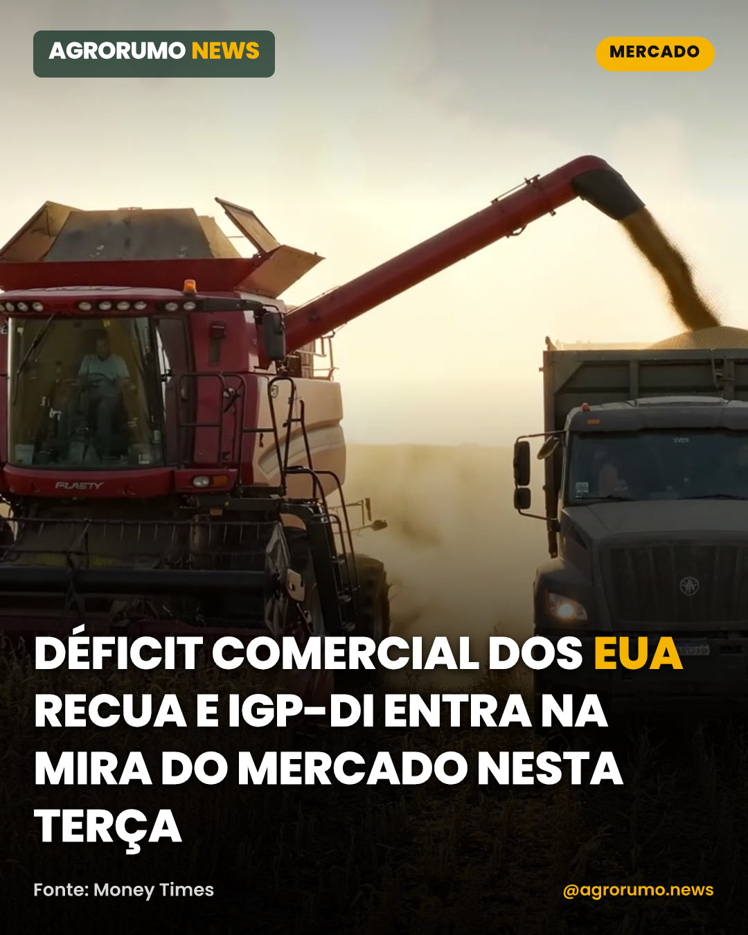 Déficit comercial dos EUA recua e IGP-DI entra na mira do mercado nesta terça