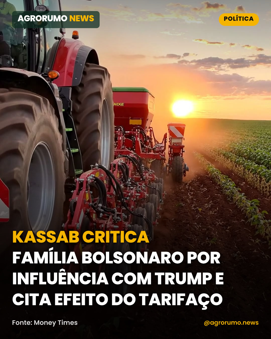 Kassab critica família Bolsonaro por influência com Trump e cita efeito do tarifaço