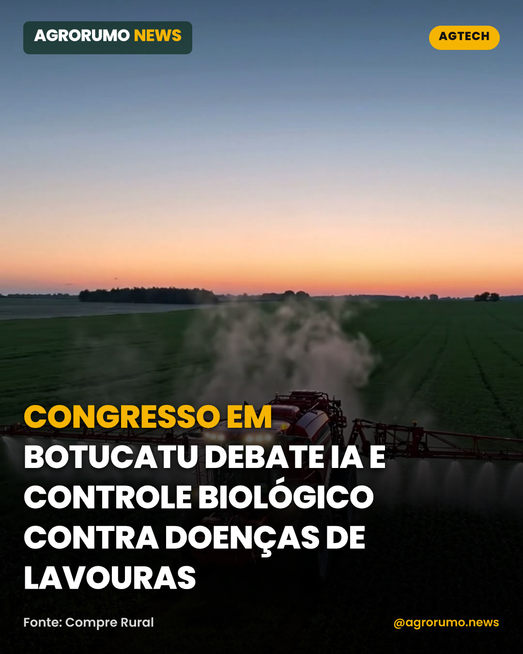 Congresso em Botucatu debate IA e controle biológico contra doenças de lavouras