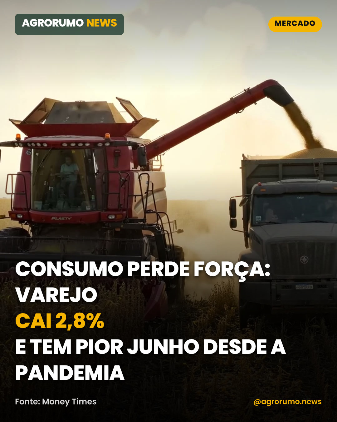 Consumo perde força: varejo cai 2,8% e tem pior junho desde a pandemia