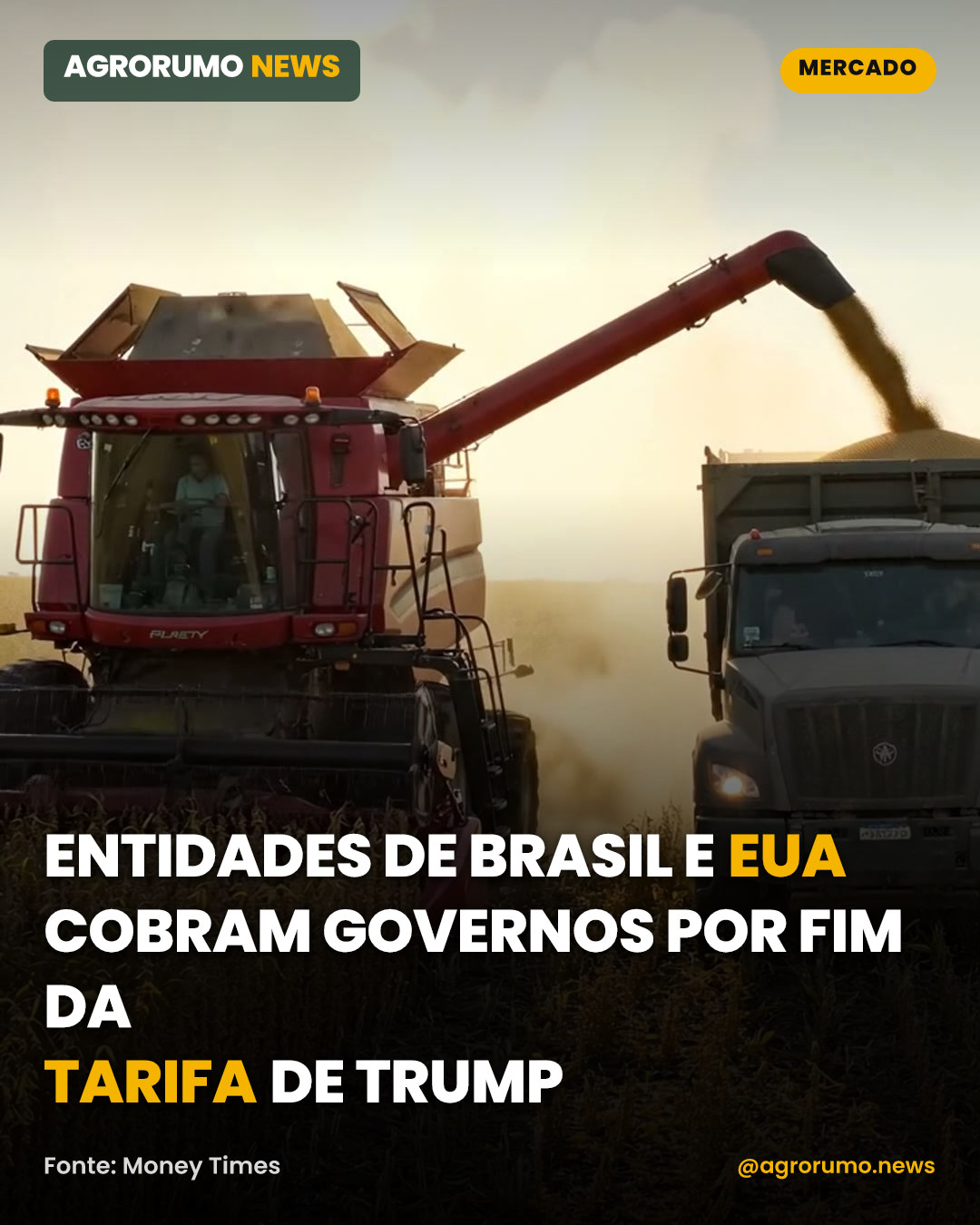 Entidades de Brasil e EUA cobram governos por fim da tarifa de Trump