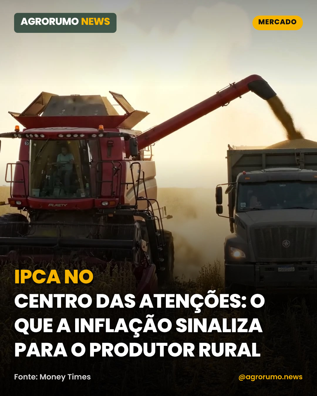 IPCA no centro das atenções: o que a inflação sinaliza para o produtor rural