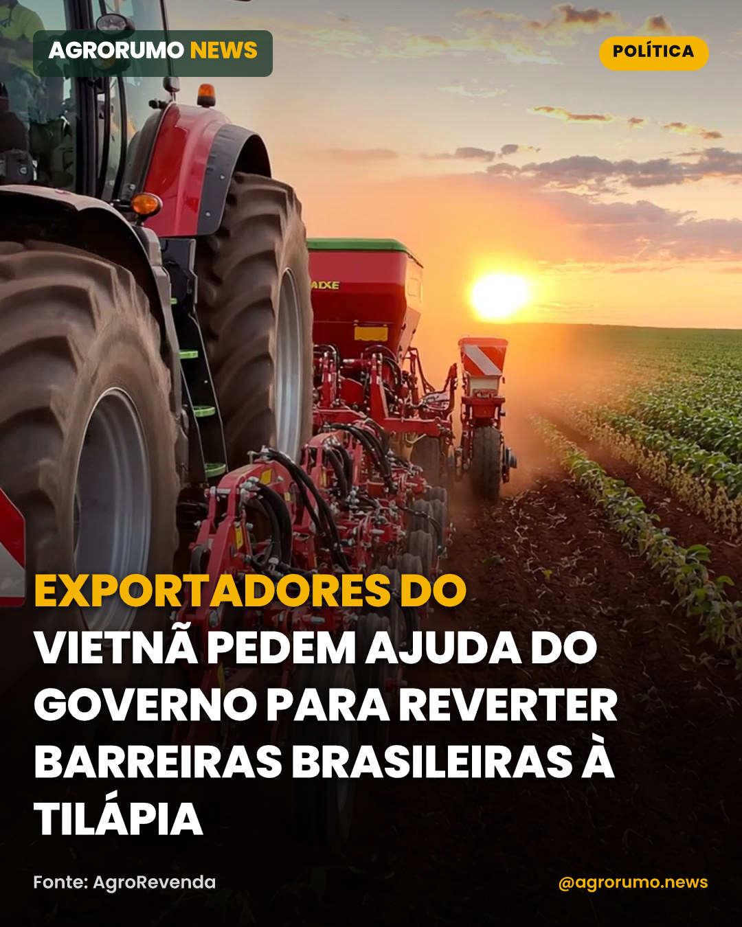 Exportadores do Vietnã pedem ajuda do governo para reverter barreiras brasileiras à tilápia