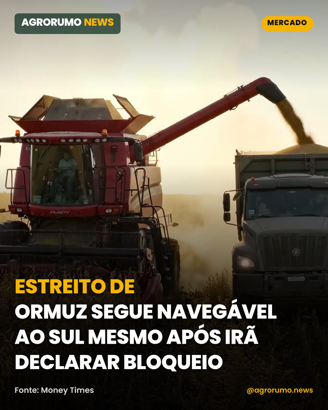 Estreito de Ormuz segue navegável ao sul mesmo após Irã declarar bloqueio