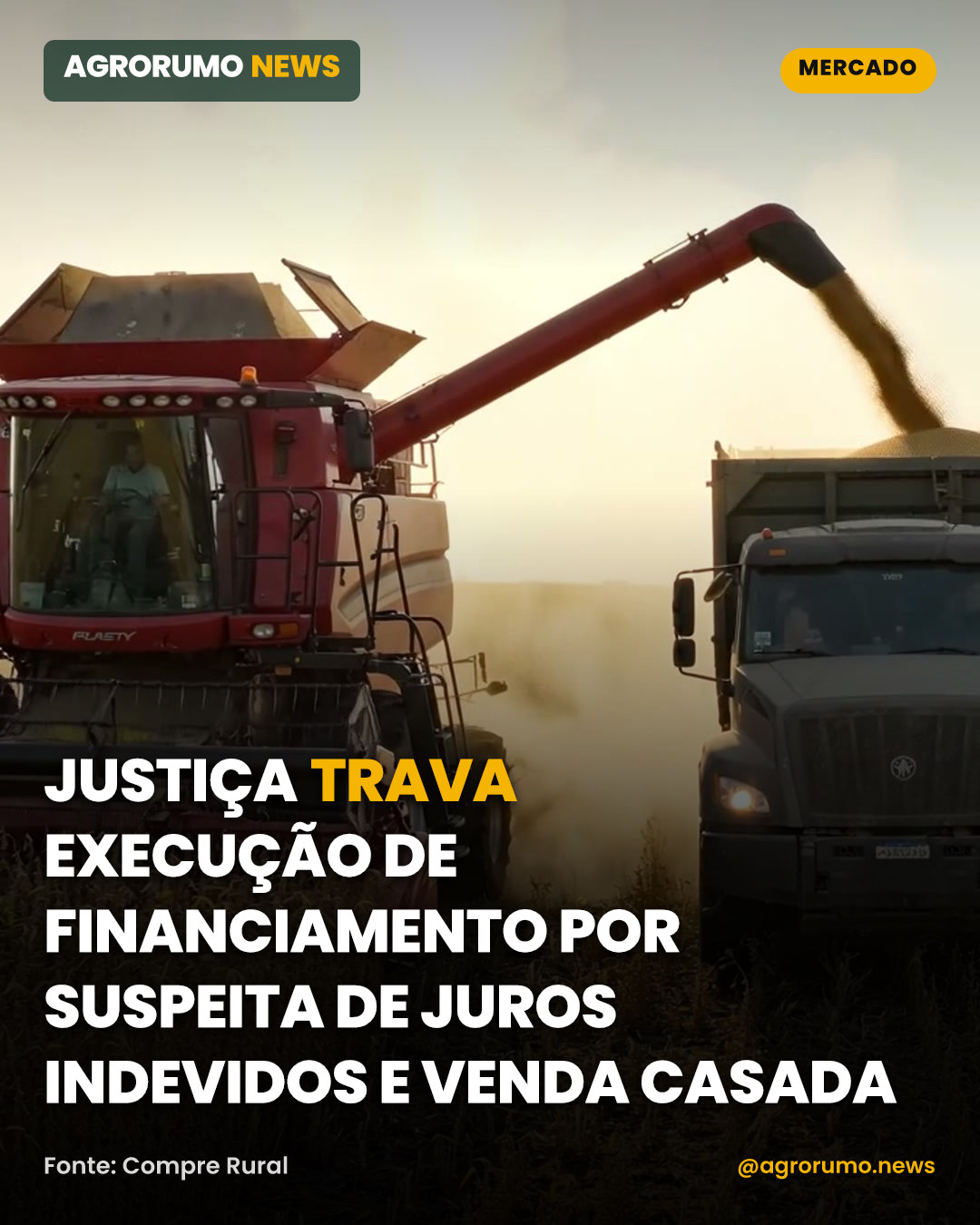 Justiça trava execução de financiamento por suspeita de juros indevidos e venda casada
