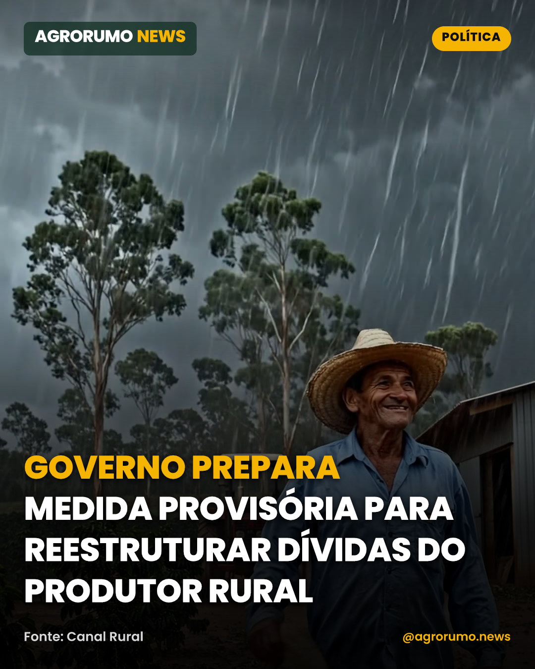 Governo prepara medida provisória para reestruturar dívidas do produtor rural