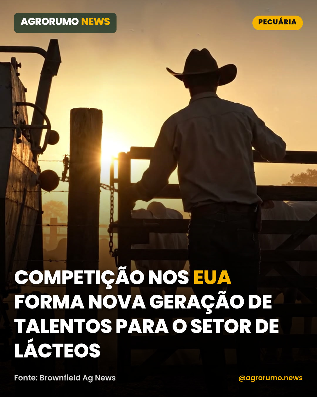 Competição nos EUA forma nova geração de talentos para o setor de lácteos