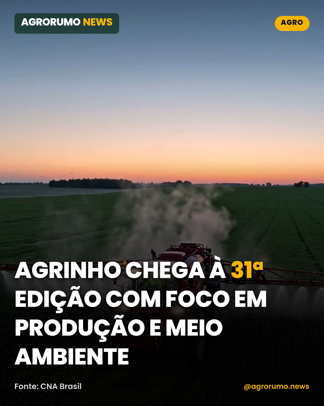 Agrinho chega à 31ª edição com foco em produção e meio ambiente