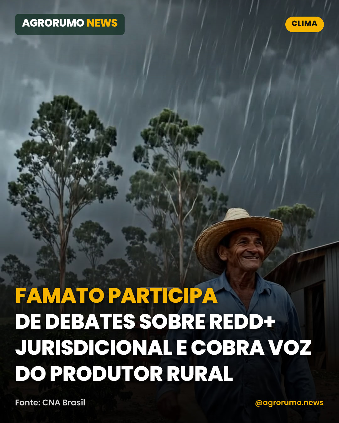Famato participa de debates sobre REDD+ Jurisdicional e cobra voz do produtor rural
