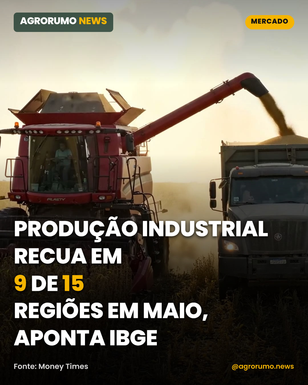 Produção industrial recua em 9 de 15 regiões em maio, aponta IBGE