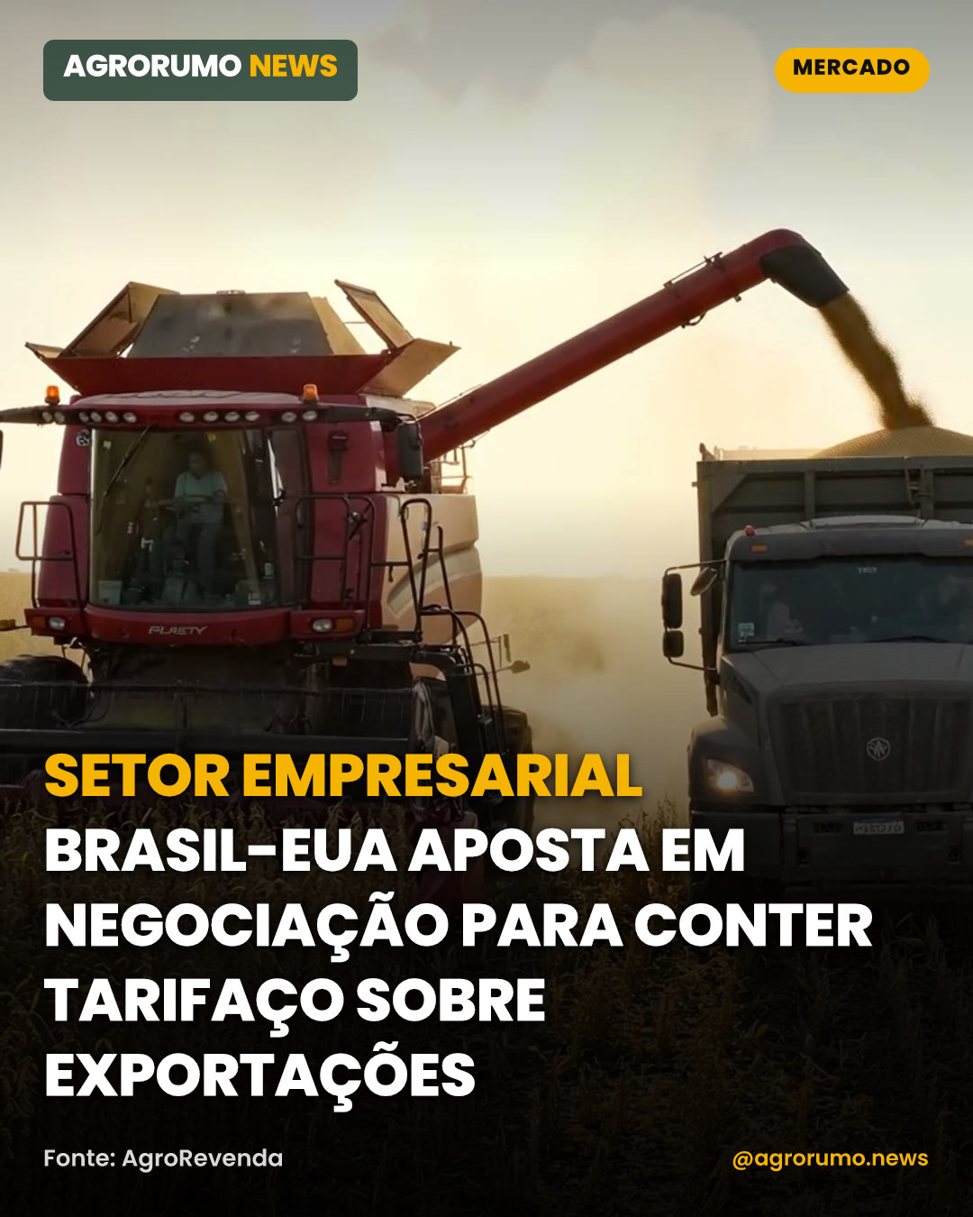 Setor empresarial Brasil-EUA aposta em negociação para conter tarifaço sobre exportações