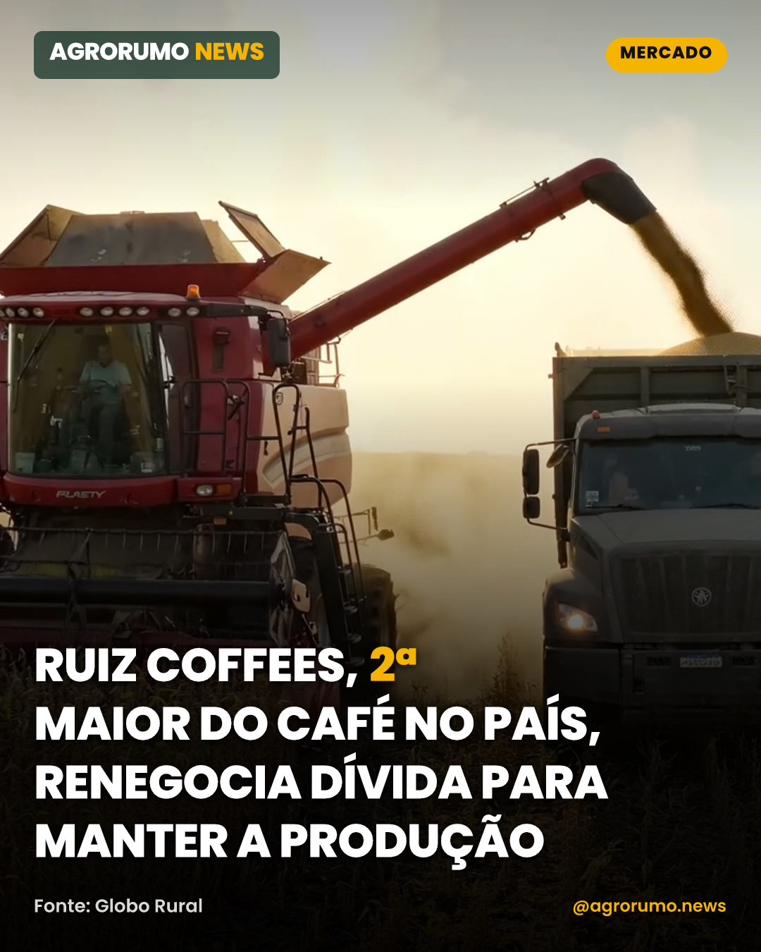 Ruiz Coffees, 2ª maior do café no país, renegocia dívida para manter a produção