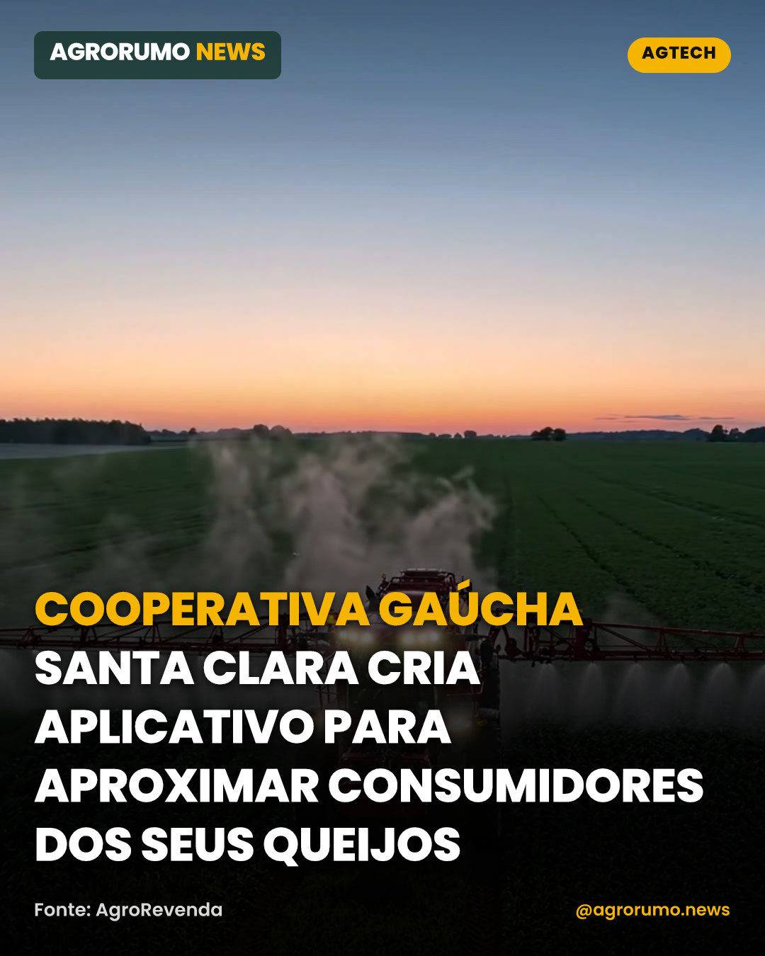 Cooperativa gaúcha Santa Clara cria aplicativo para aproximar consumidores dos seus queijos