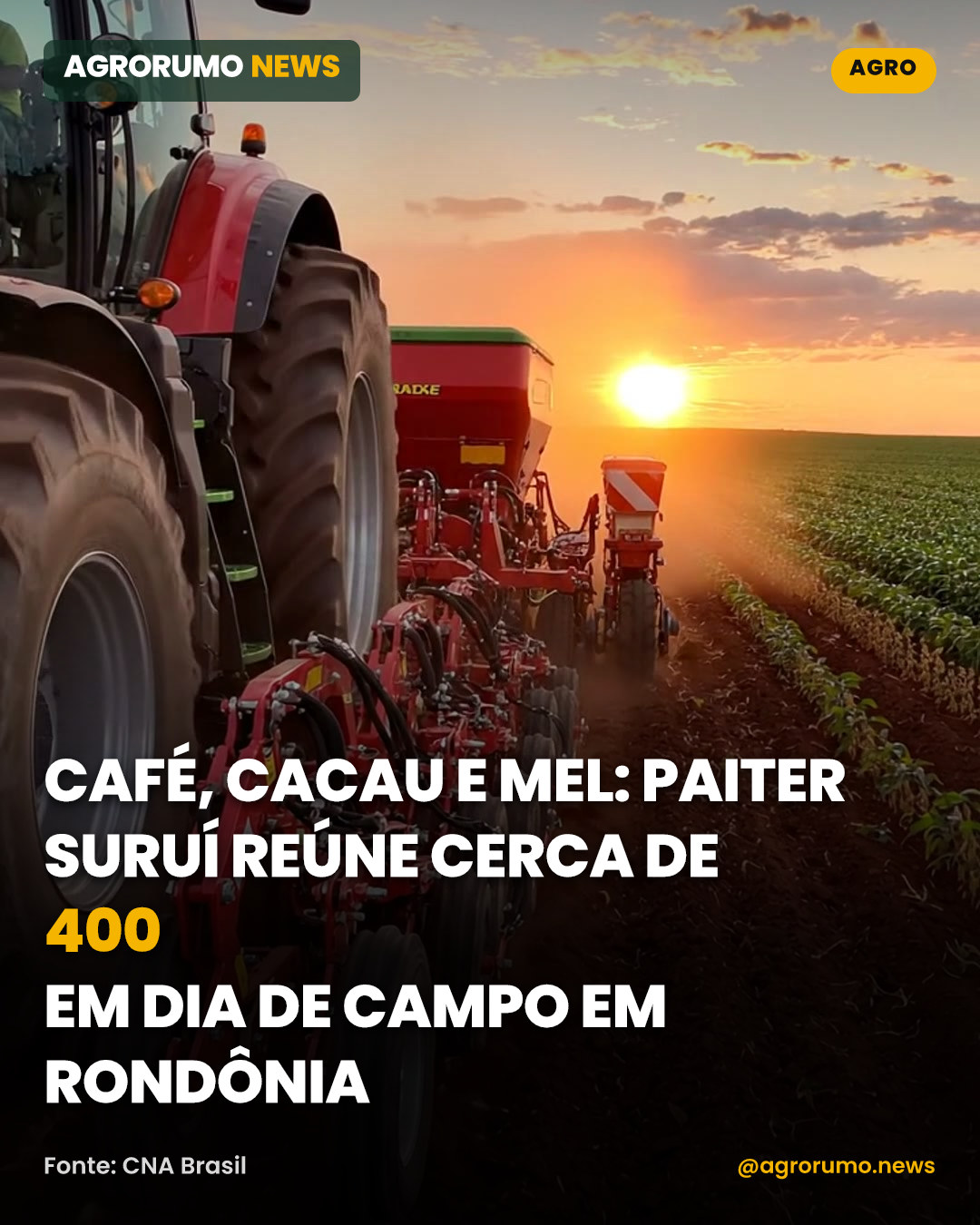 Café, cacau e mel: Paiter Suruí reúne cerca de 400 em dia de campo em Rondônia