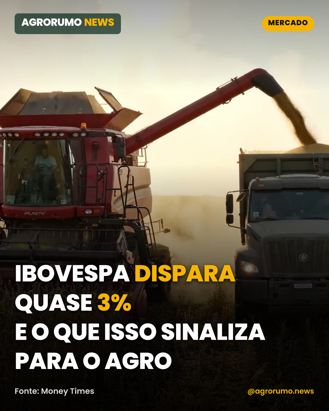 Ibovespa dispara quase 3% e o que isso sinaliza para o agro
