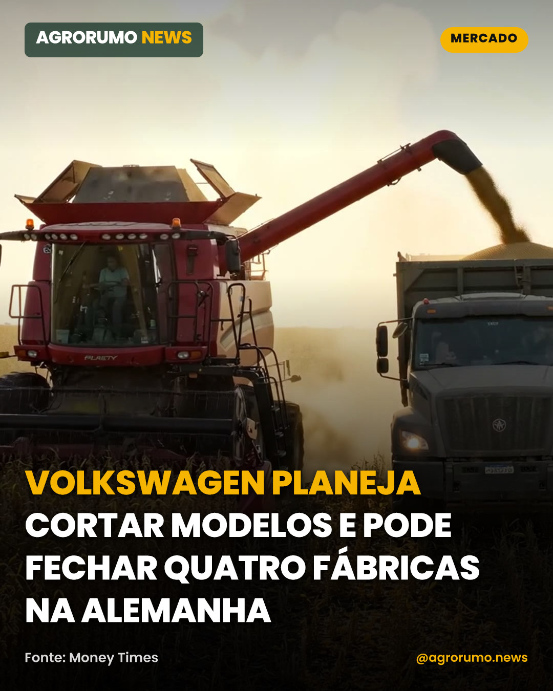 Volkswagen planeja cortar modelos e pode fechar quatro fábricas na Alemanha