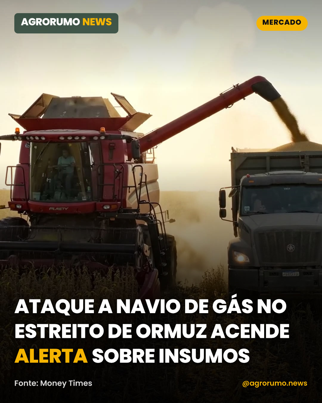 Ataque a navio de gás no Estreito de Ormuz acende alerta sobre insumos