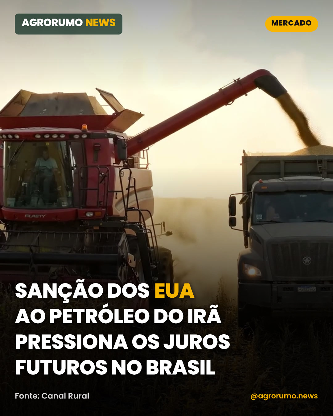 Sanção dos EUA ao petróleo do Irã pressiona os juros futuros no Brasil