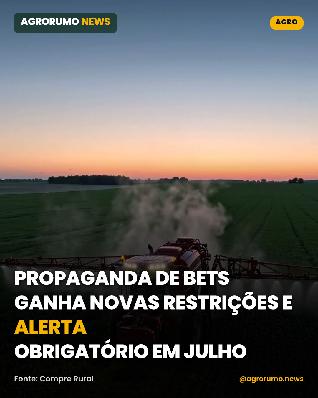 Propaganda de bets ganha novas restrições e alerta obrigatório em julho